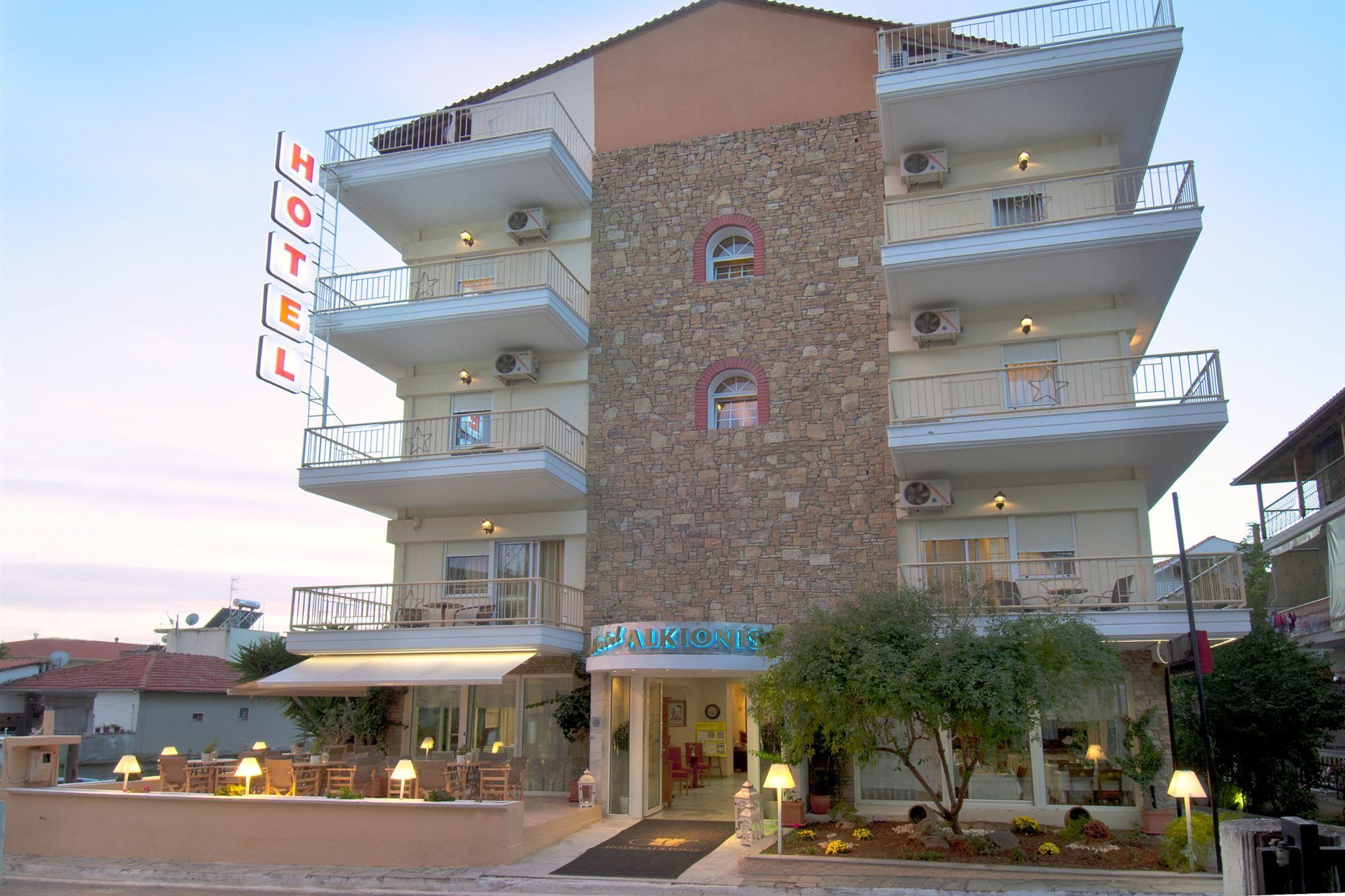 Alkyonis Hotel Nea Kallikrateia Exterior photo